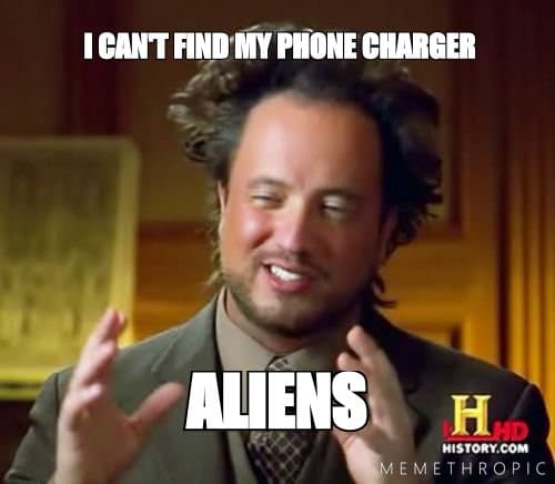 Ancient Aliens meme template
