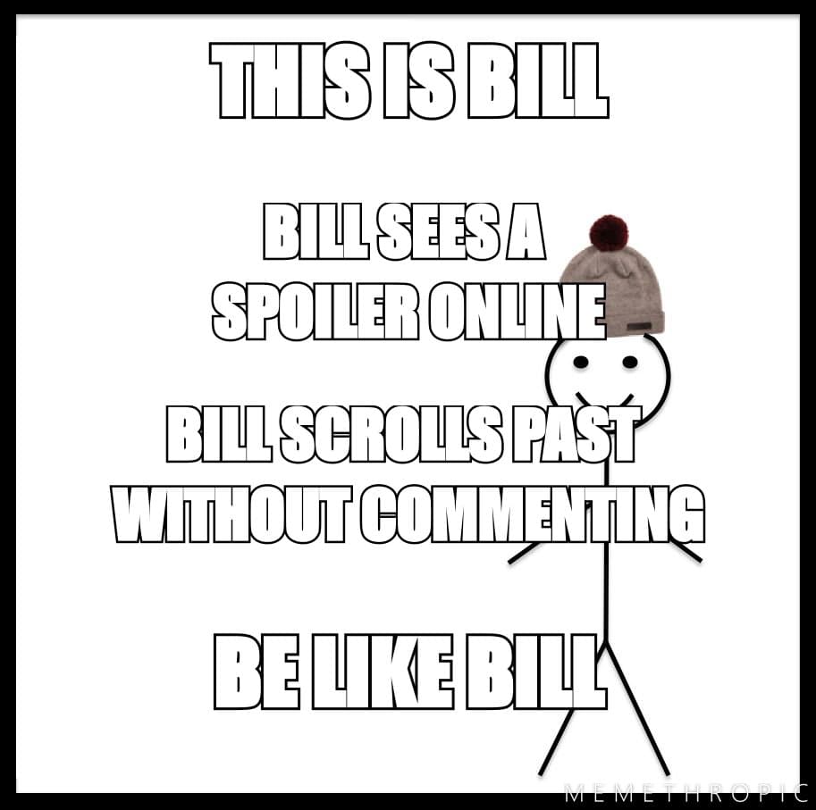 Be Like Bill meme template