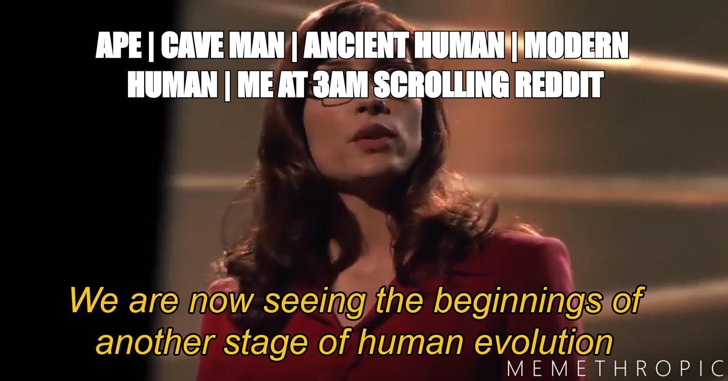 Beginnings Of Human Evolution meme template